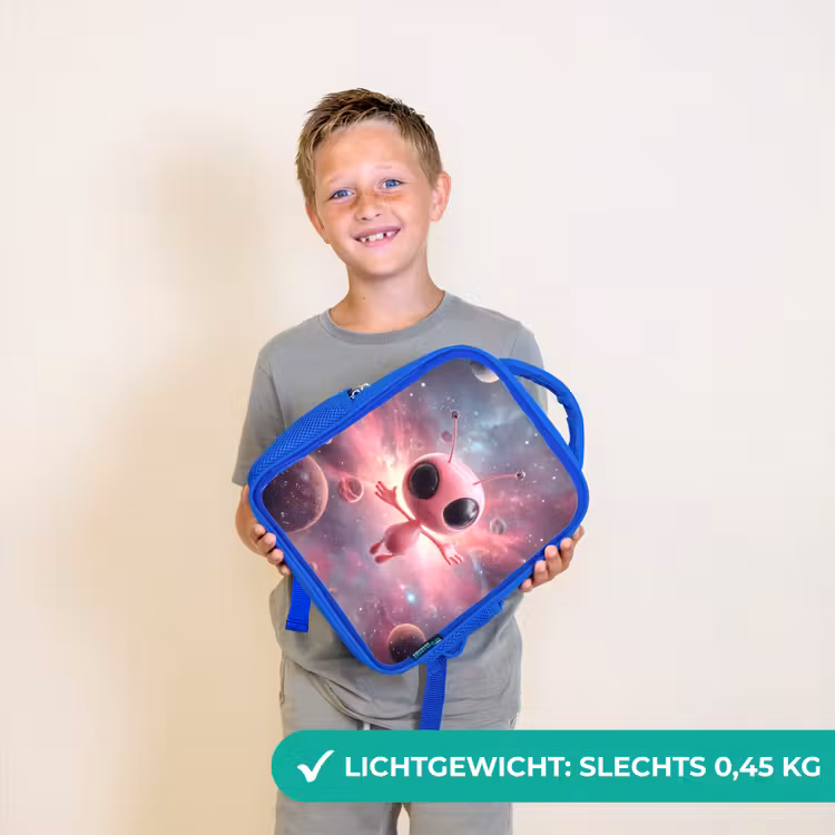 Rugzak kind - blauw - Vreugdesprong tussen de sterren — 2