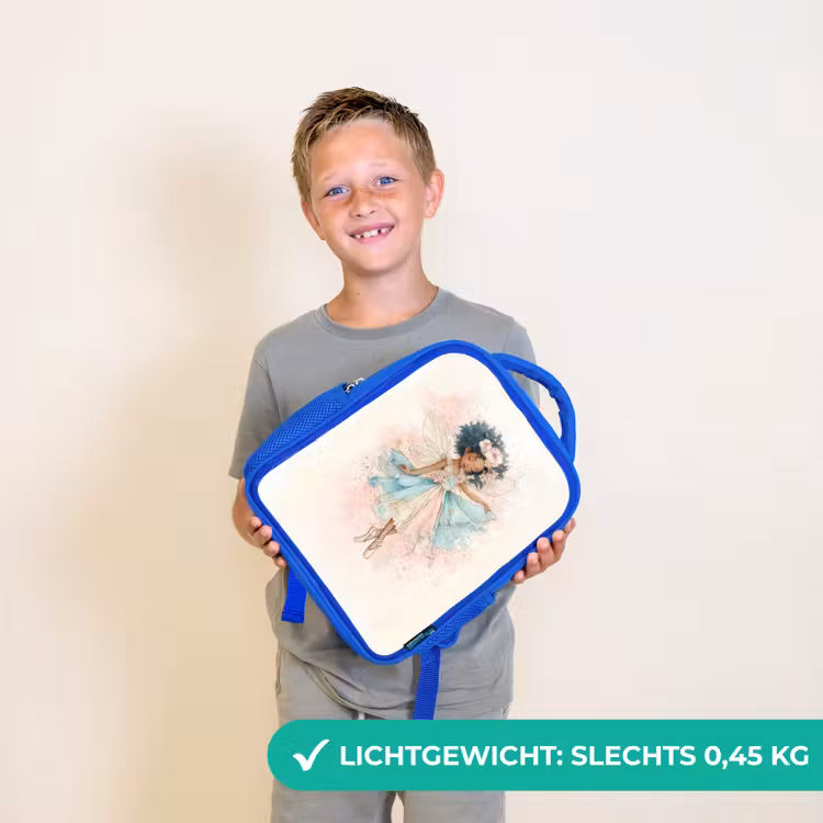 Rugzak kind - blauw - Dans van bloemenlicht — 2