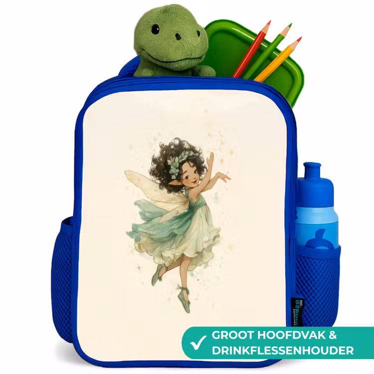 Rugzak kind - blauw - Dansende sterrenfee — 6