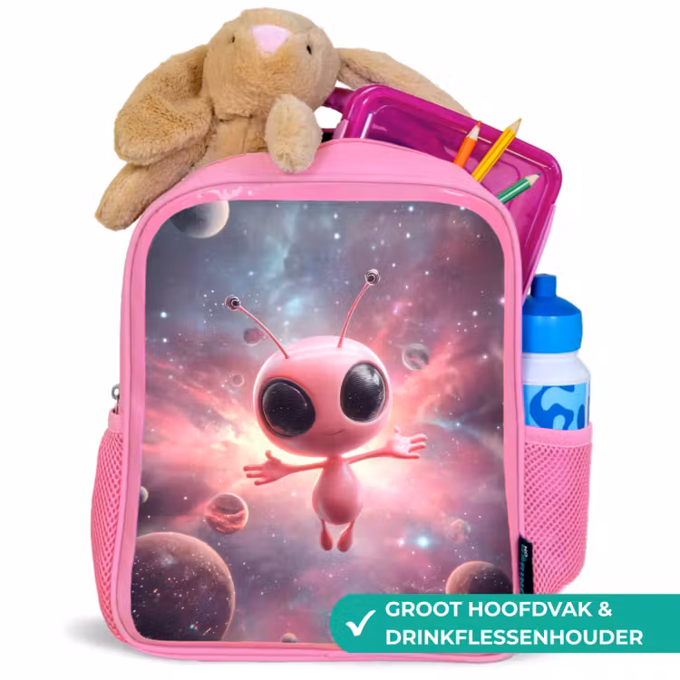 Rugzak kind - roze - Vreugdesprong tussen de sterren — 2