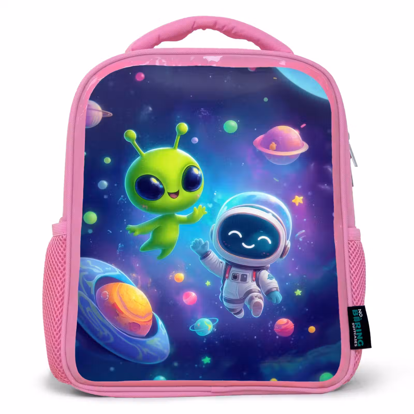 Rugzak kind - roze - Vriendschap tussen sterren en planeten — 1