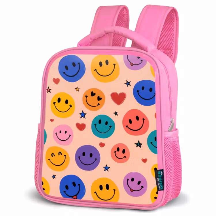 Rugzak kind - roze - Kleurenfeest van glimlachen — 4