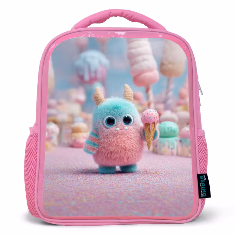 Rugzak kind - roze - Monsterlijk zoet avontuur — 1