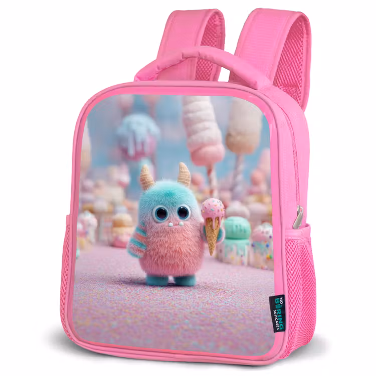 Rugzak kind - roze - Monsterlijk zoet avontuur — 4