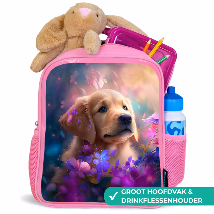 Rugzak kind - roze - Rudy Retriever — 2