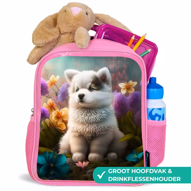 Rugzak kind - roze - Fluffy Franky — 2