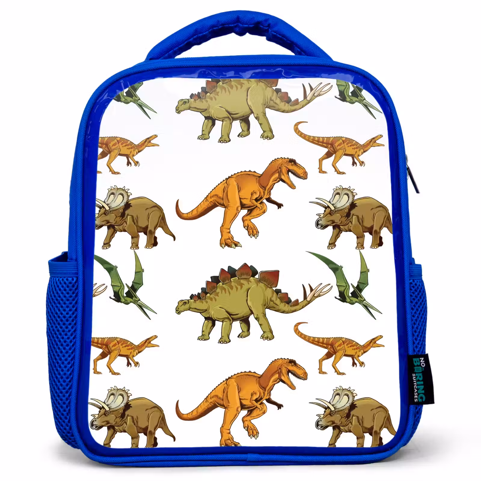 Rugzak kind - blauw - Dinosaurus - Tekening - Kinderen - Jongens - Kinderen — 1