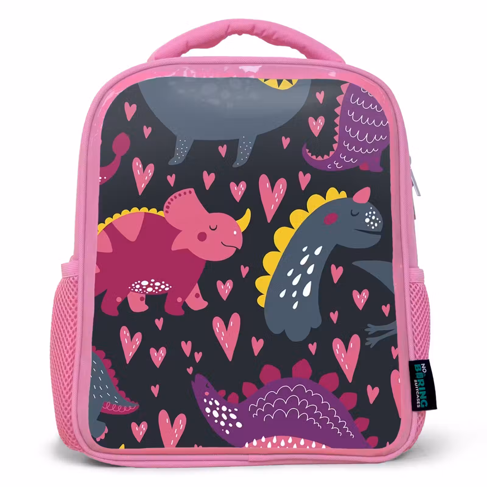 Rugzak kind - roze - Dinosaurus - Kind - Patronen - Roze - Meisjes — 1