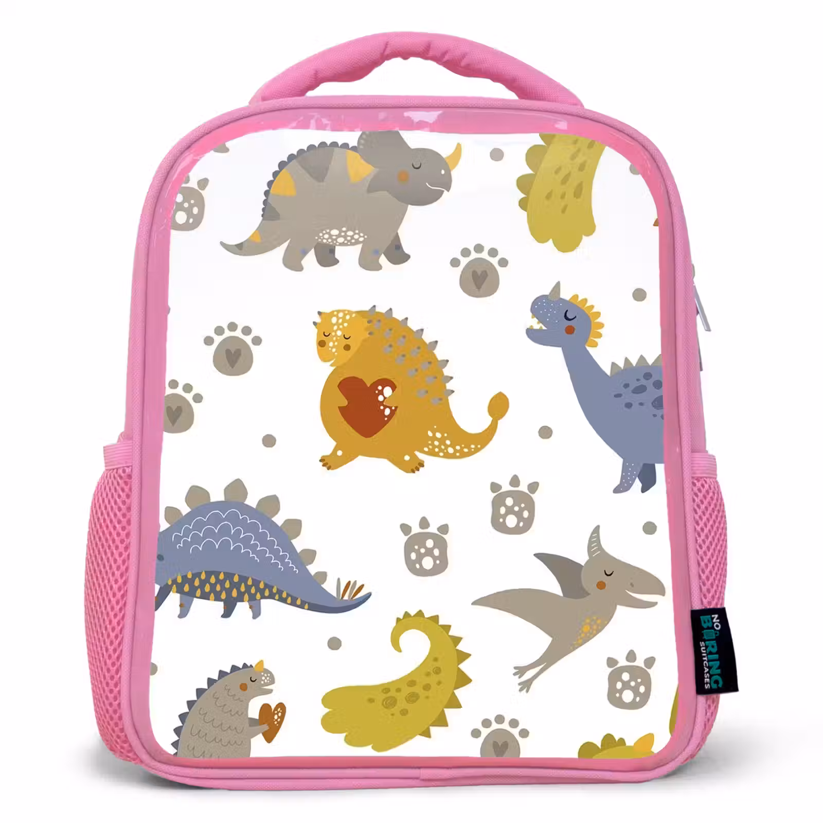 Rugzak kind - roze - Dinosaurus - Kinderen - Design - Jongens - Meisjes — 1