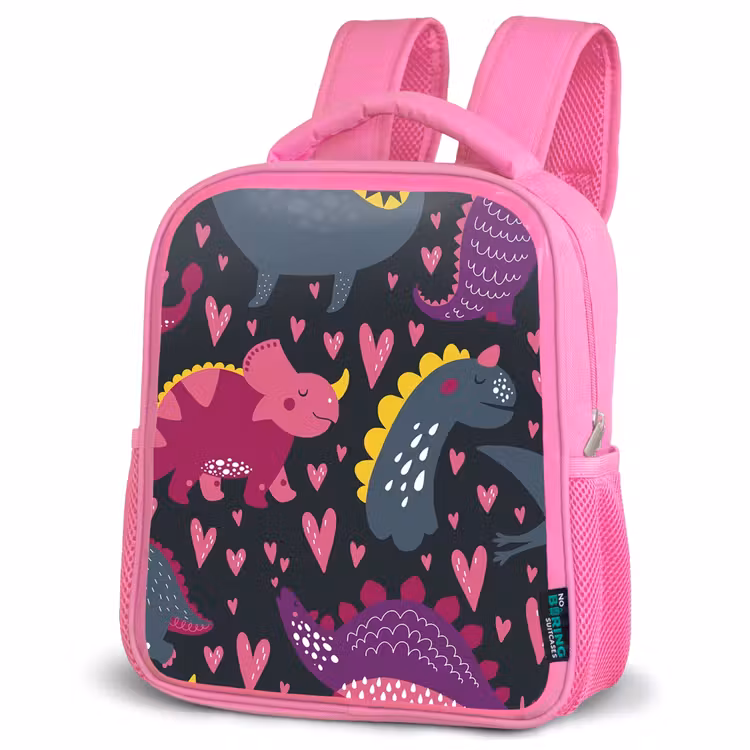 Rugzak kind - roze - Dinosaurus - Kind - Patronen - Roze - Meisjes — 4