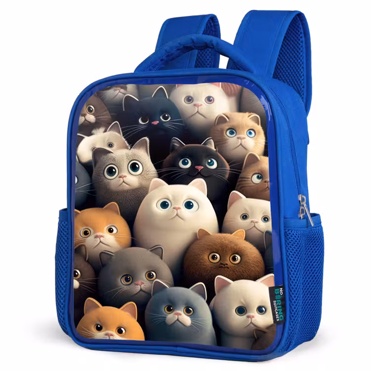 Rugzak kind - blauw - Kattenkabaal — 7