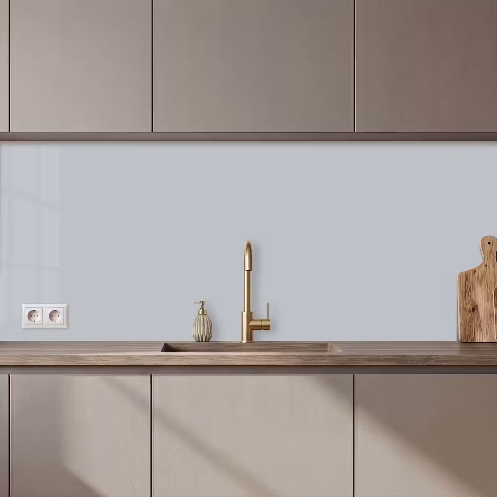 Keuken achterwand - Interieur - Grijs - Licht — 1