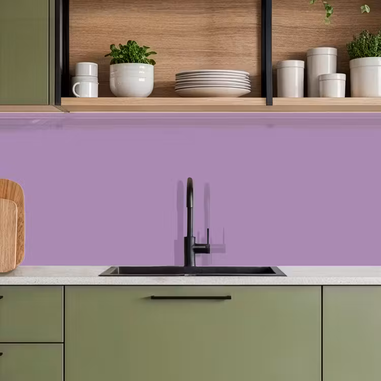 Keuken achterwand - Interieur - Paars - Kleuren - Paarse - Kleur - Effen — 5