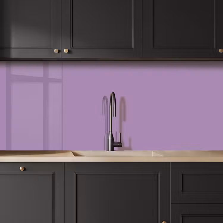 Keuken achterwand - Interieur - Paars - Kleuren - Paarse - Kleur - Effen — 6