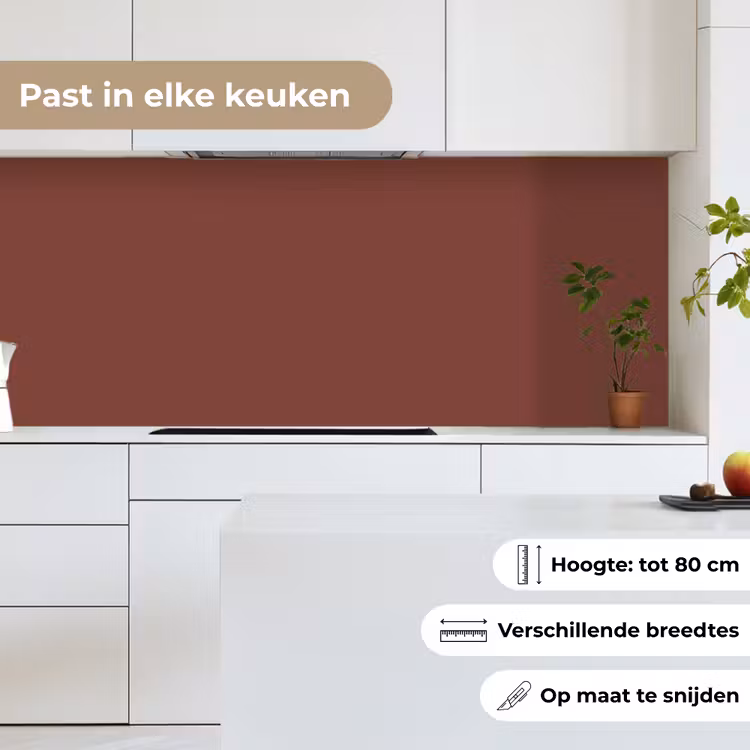 Keuken achterwand - Palet - Rood - Interieur — 4