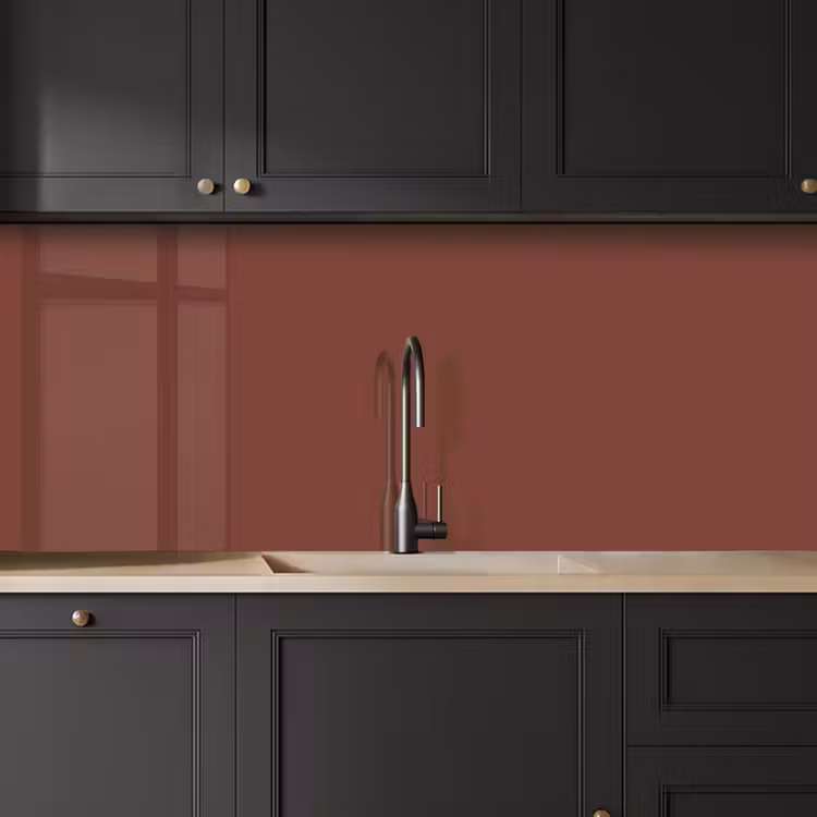 Keuken achterwand - Palet - Rood - Interieur — 6