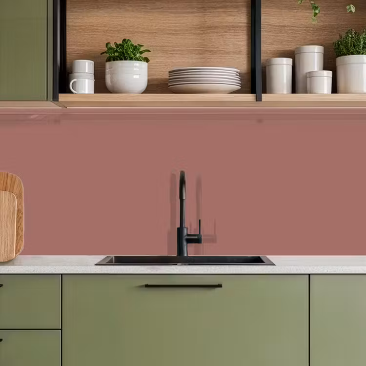 Keuken achterwand - Terracotta - Patronen - Roze — 5