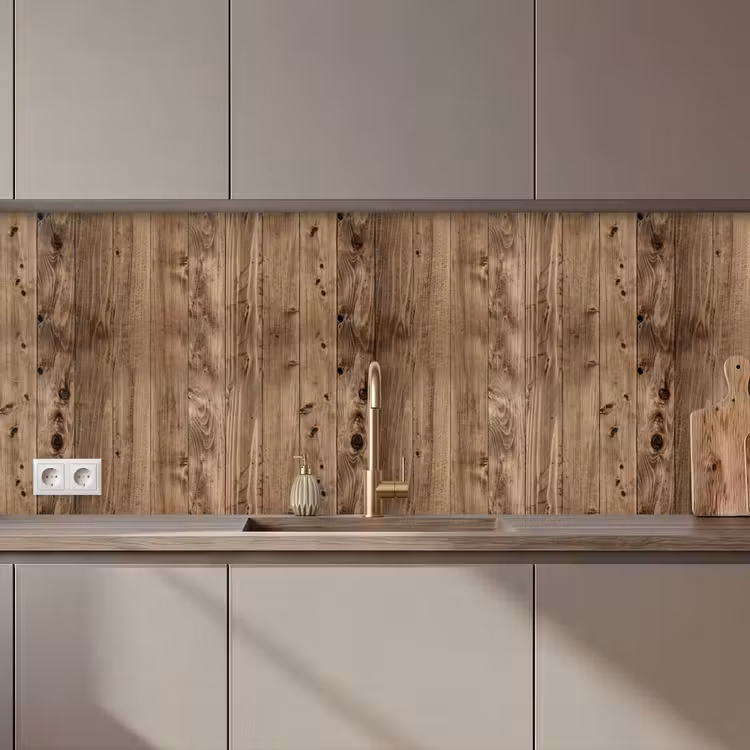 Keuken achterwand - Eikenhout - Patronen - Planken — 1