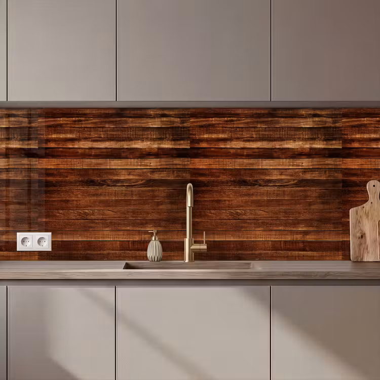 Keuken achterwand - Hardhout - Robuust - Patronen — 1