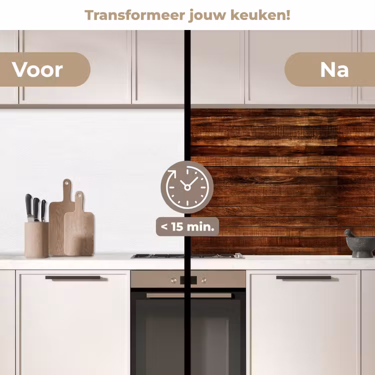 Keuken achterwand - Hardhout - Robuust - Patronen — 2