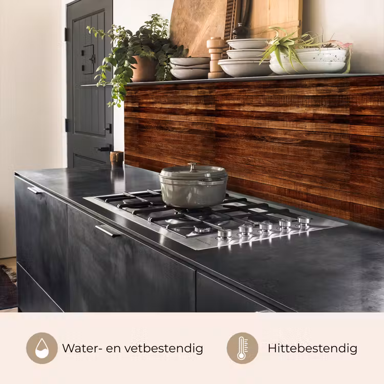 Keuken achterwand - Hardhout - Robuust - Patronen — 3