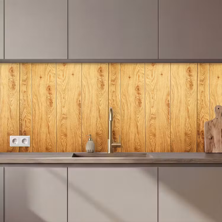 Keuken achterwand - Patronen - Planken - Natuur — 1