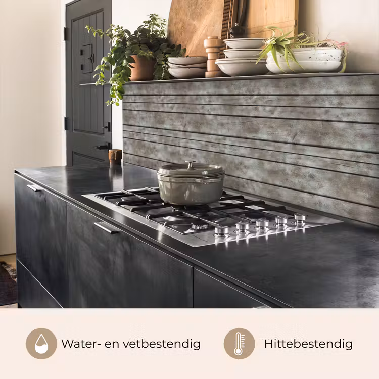 Keuken achterwand - Retro - Plank - Patronen — 3