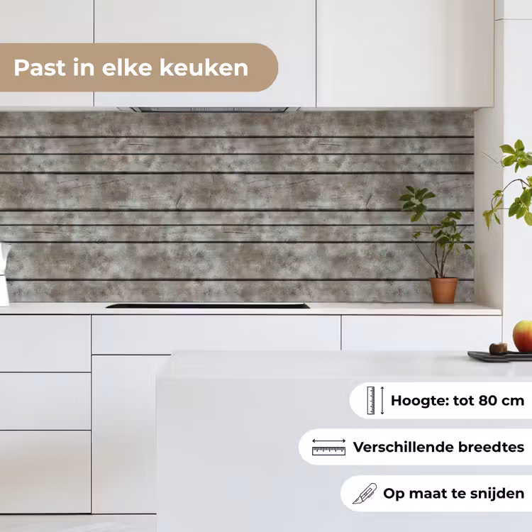 Keuken achterwand - Retro - Plank - Patronen — 4