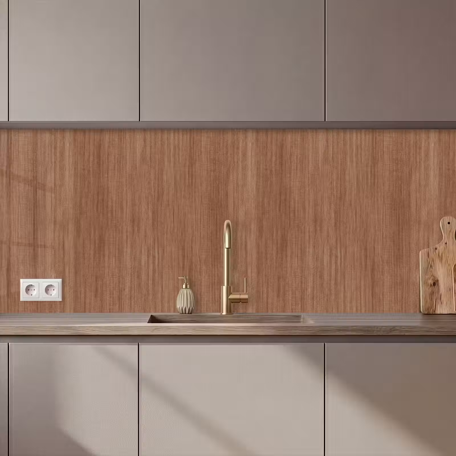 Keuken achterwand - Hout - Boomstronk - Patronen — 1