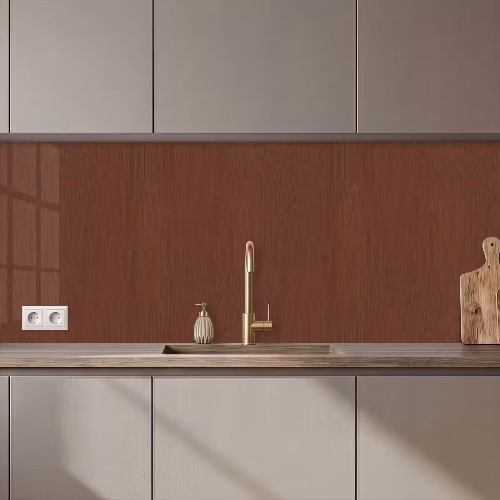 Keuken achterwand - Hout - Plank - Abstract - Patronen — 1