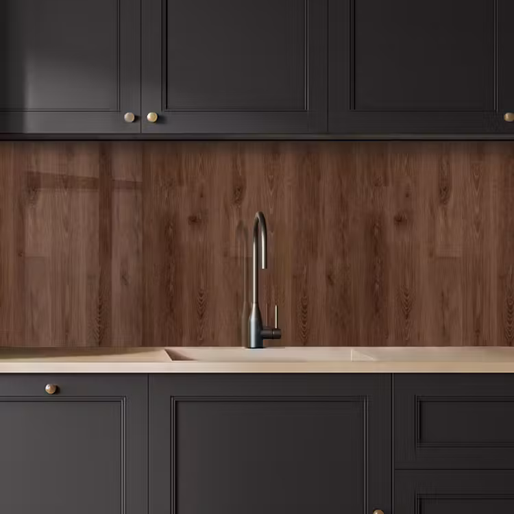 Keuken achterwand - Bruin - Patronen - Hout — 6