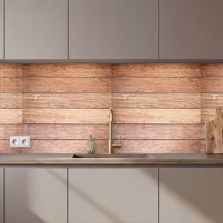Keuken achterwand - Eikenhout - Planken - Patronen — 1