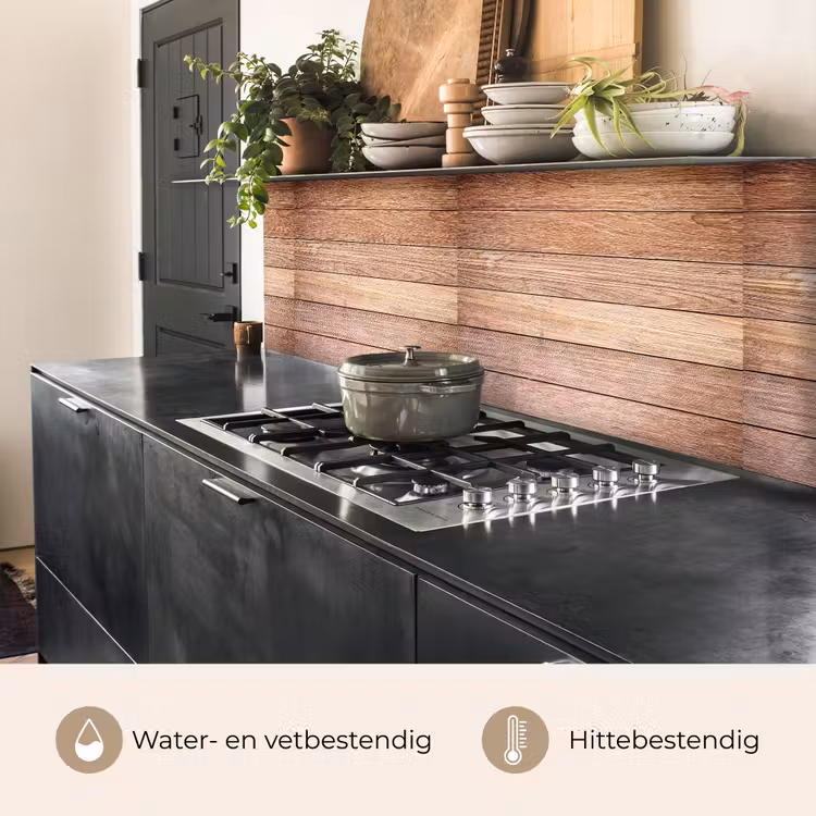 Keuken achterwand - Eikenhout - Planken - Patronen — 3