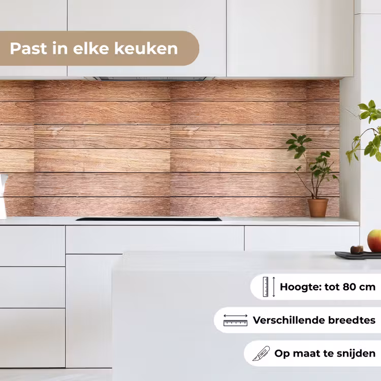 Keuken achterwand - Eikenhout - Planken - Patronen — 4
