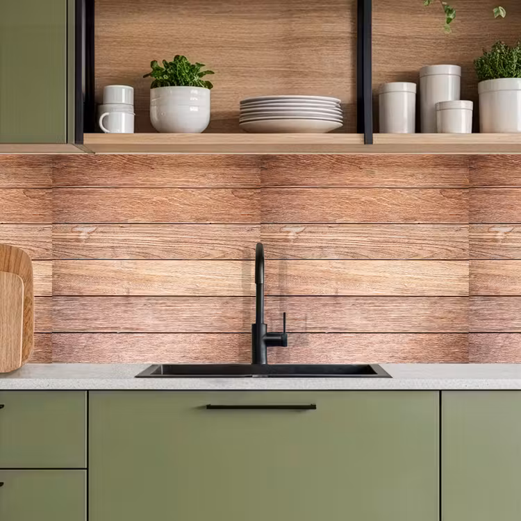 Keuken achterwand - Eikenhout - Planken - Patronen — 5
