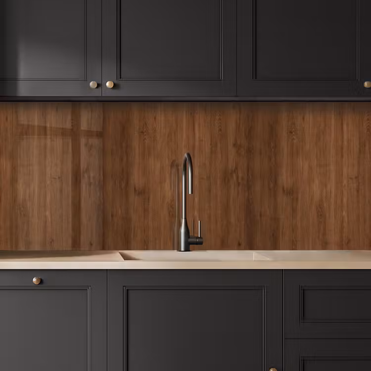 Keuken achterwand - Hardhout - Patronen - Bruin — 6