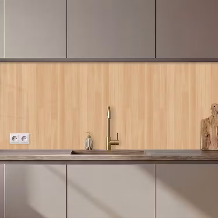 Keuken achterwand - Naturel - Hout - Plank - Patronen — 1