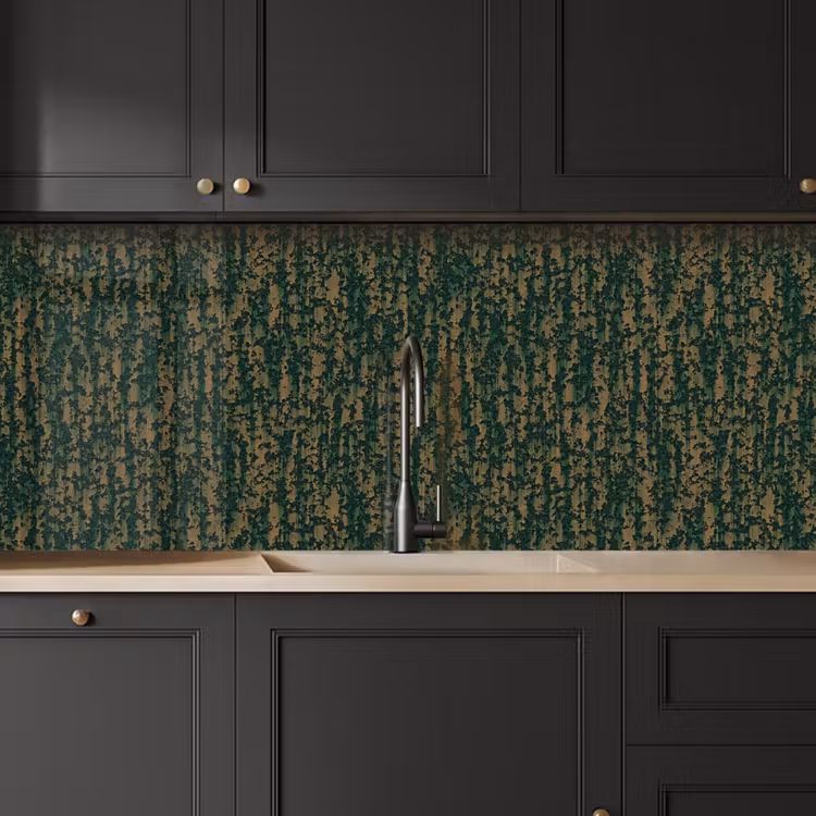 Keuken achterwand - Groen - Bruin - Vlekken - Roest — 6