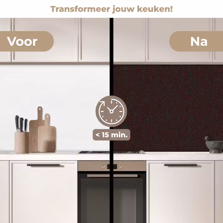 Keuken achterwand - Metaal - Donker - Roest — 2