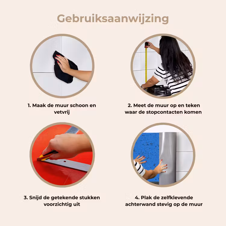 Keuken achterwand - Roest - Blauw - Barsten - Verf — 7