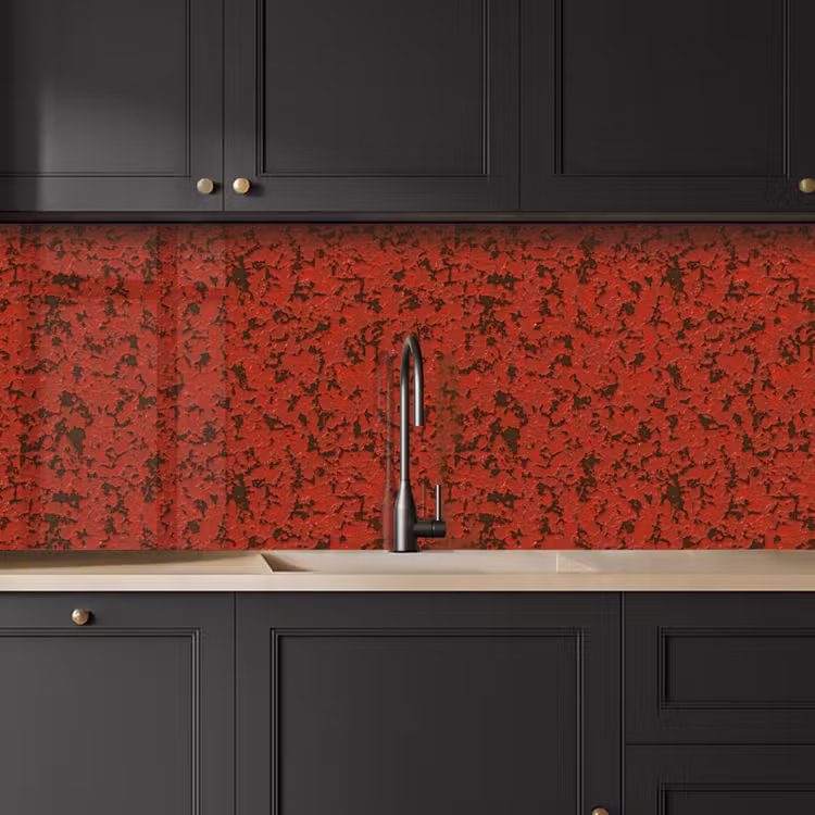 Keuken achterwand - Roest - Rood - Vlekken — 6