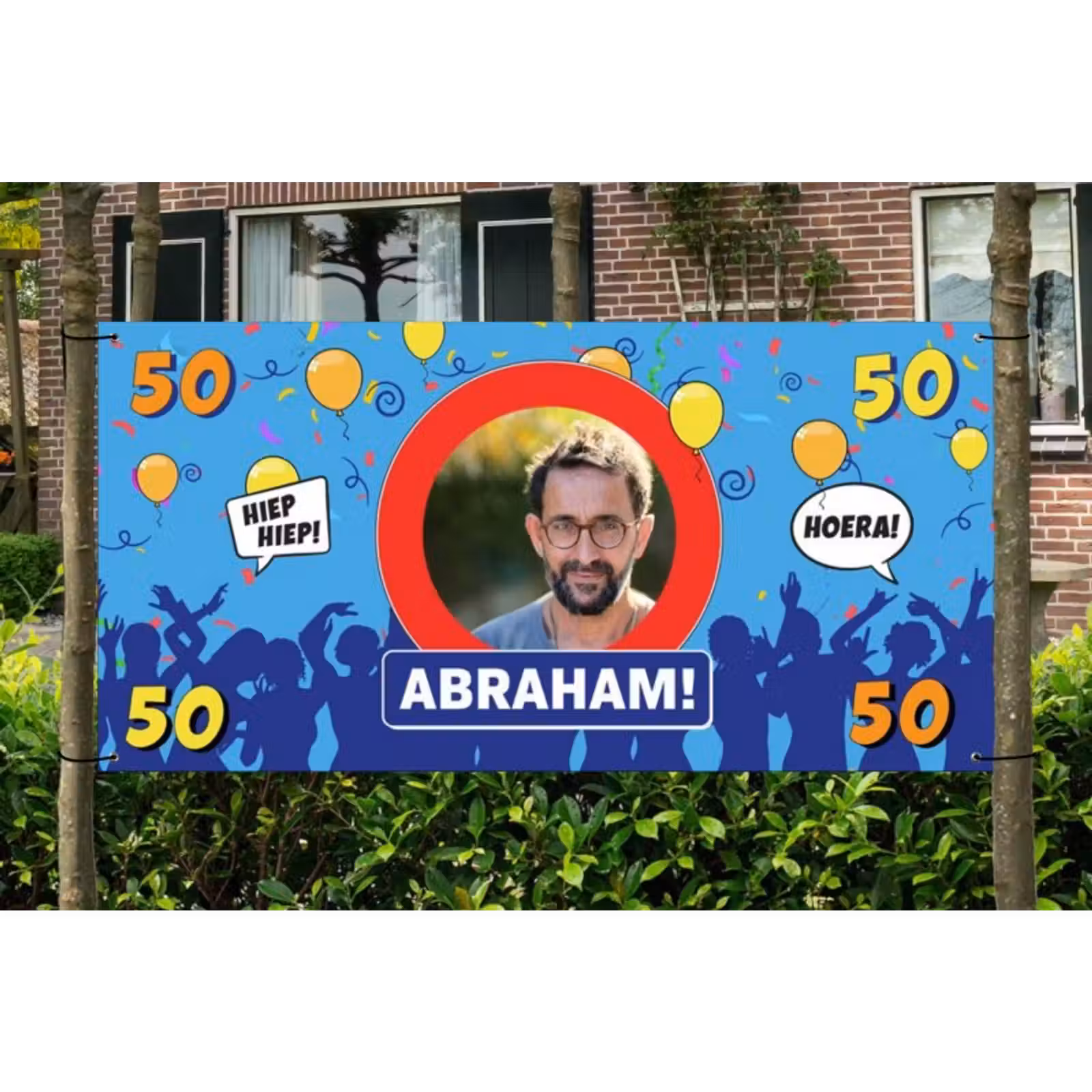 Spandoek - Verjaardag - Abraham — 1