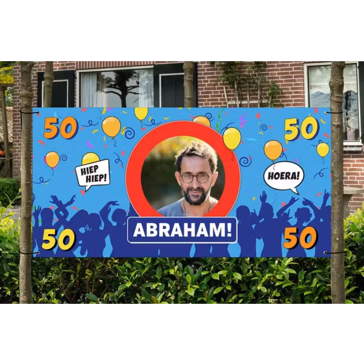 Spandoek - Verjaardag - Abraham — 1