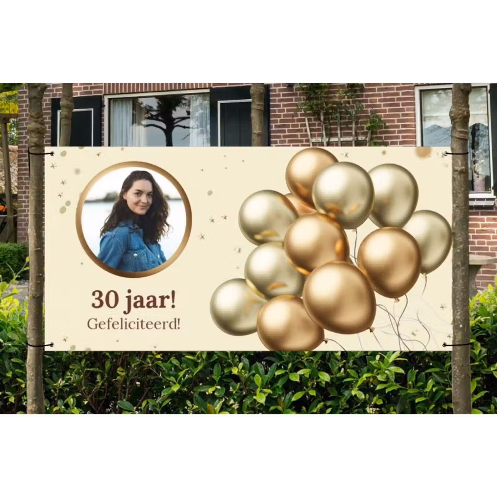 Spandoek - Verjaardag - Ballonnen — 1