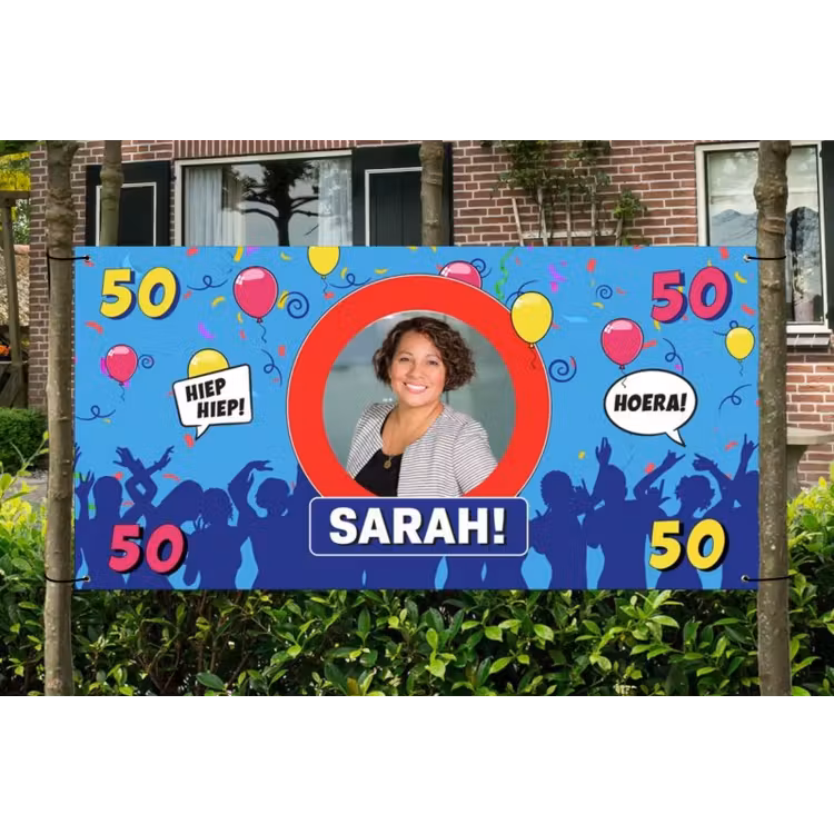 Spandoek - Verjaardag - Sarah — 1