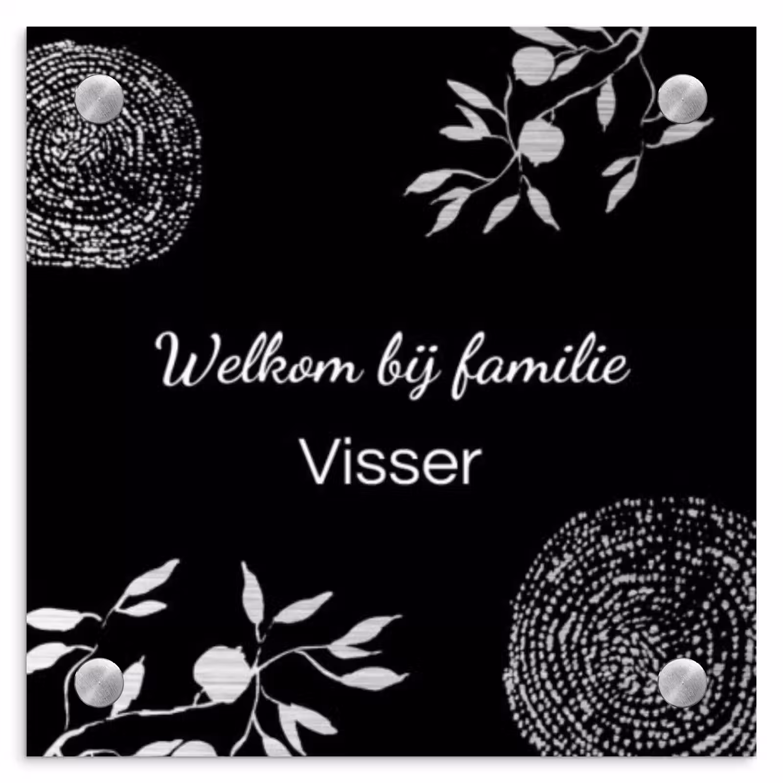 RVS - Illustraties - Zwart - Sierlijk — 1