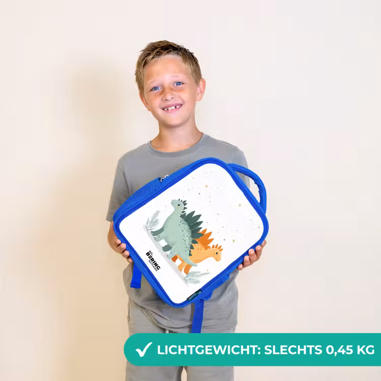 Rugzak kind - blauw - Dinos - Dieren - Sterren — 2