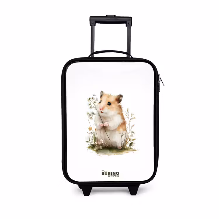 Kinderkoffer - Zwart - Dier - Natuur - Hamster