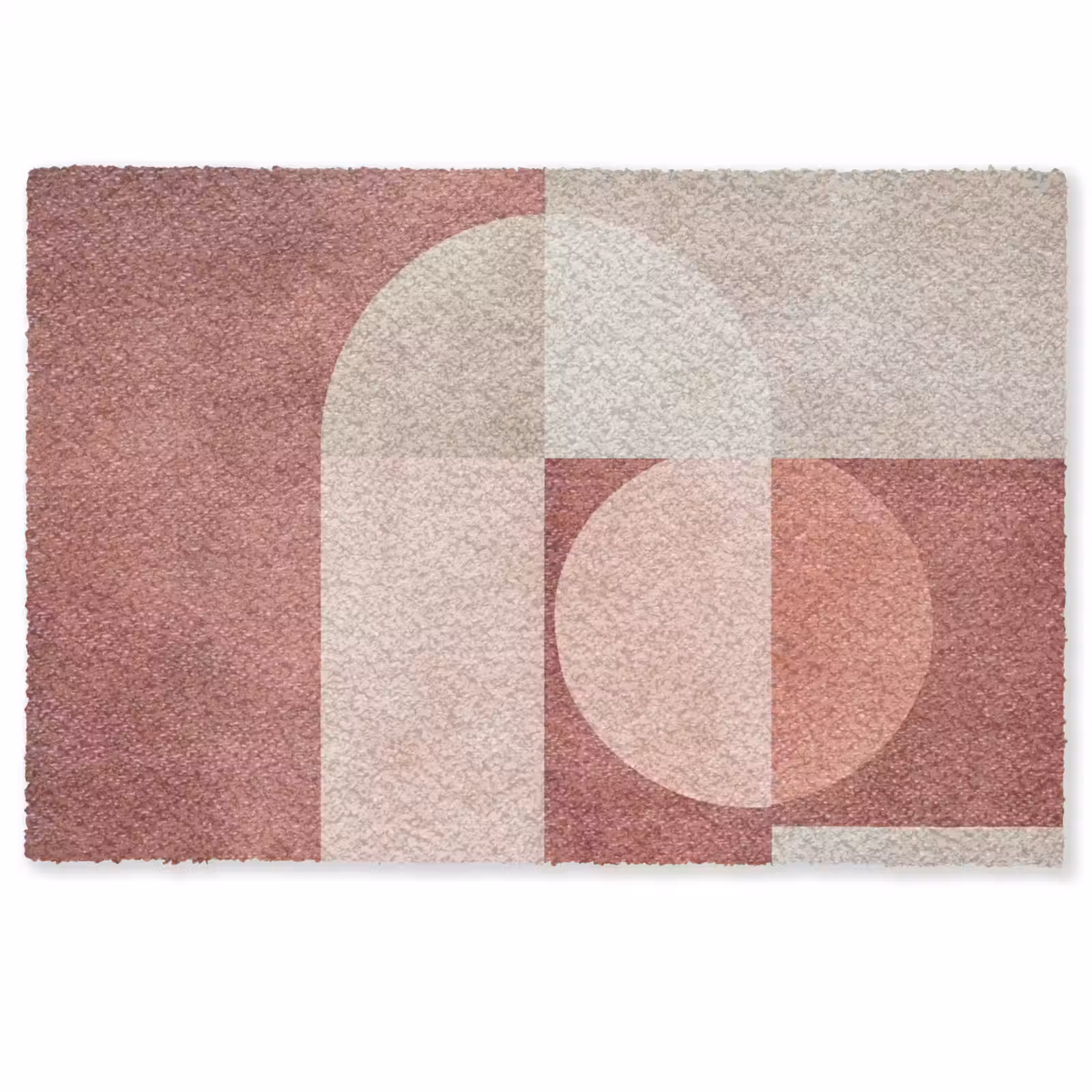 Deurmat - Figuren - Abstract - Roze — 1