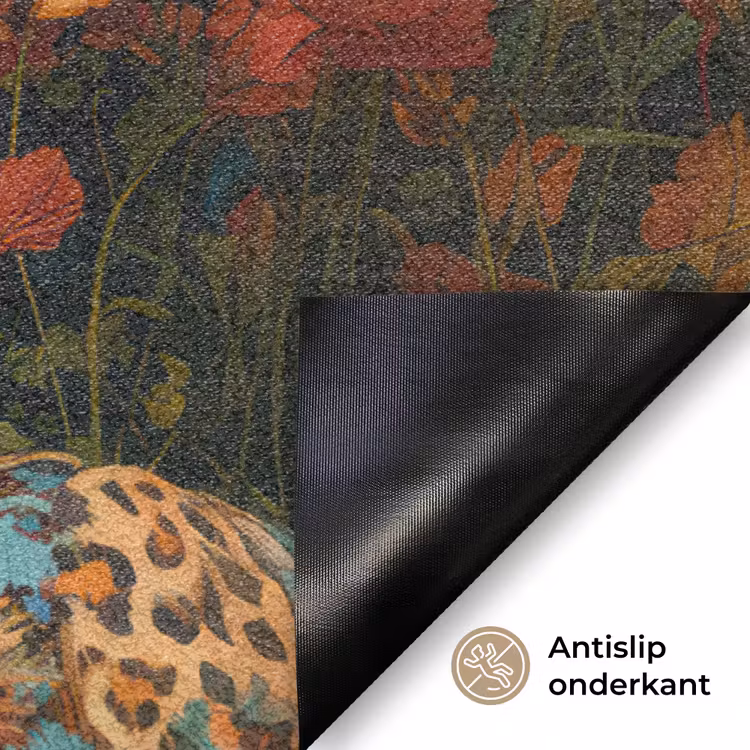 Deurmat - Vrouwen - Bloemen - Modern - Bril - Abstract — 6
